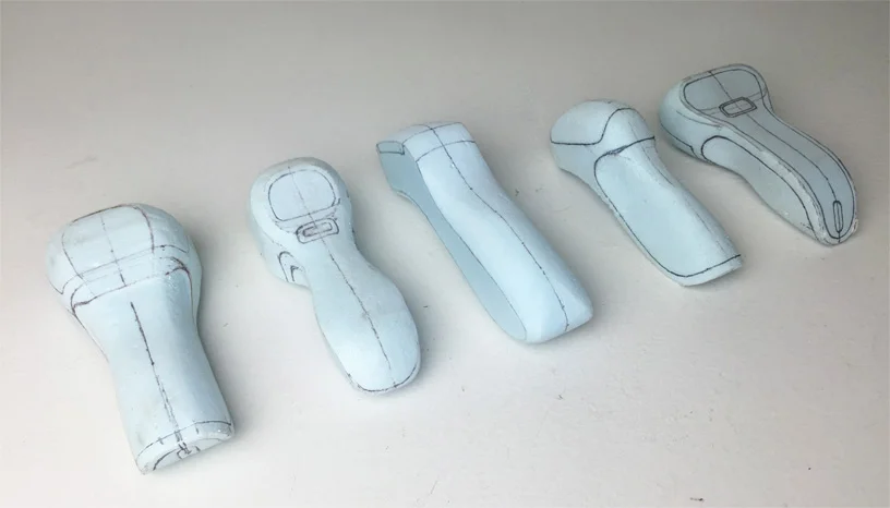 sketch model foam product prototype