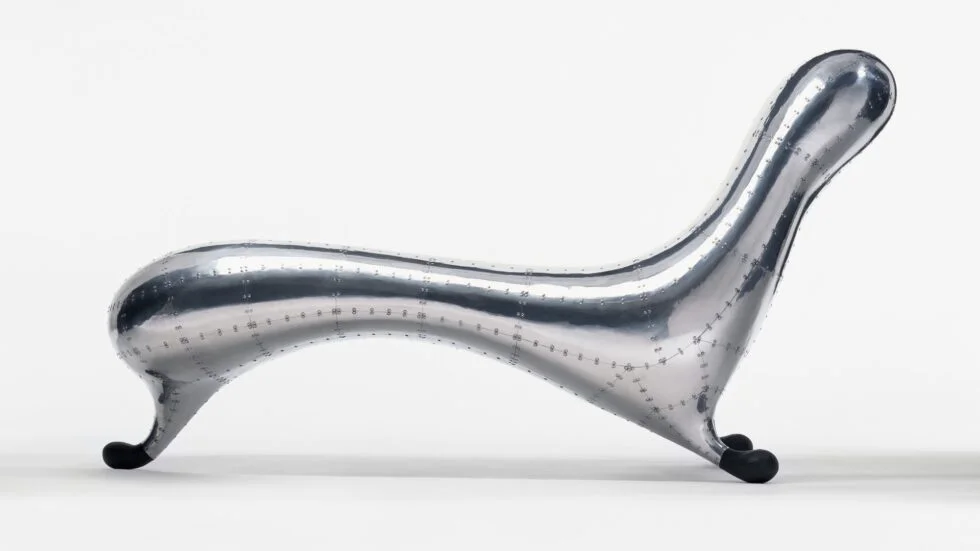 Marc Newson's Lockheed Lounge Aluminum Chair 