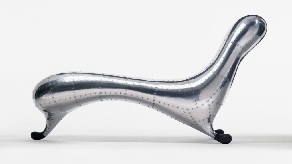 Marc Newson's Lockheed Lounge Aluminum Chair