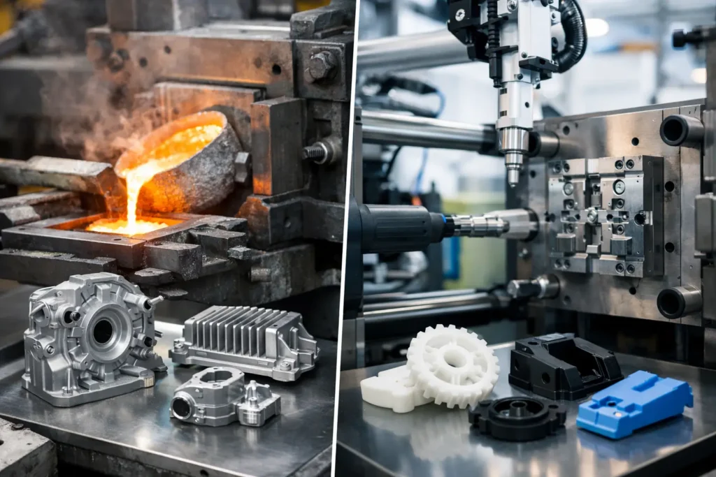 Die Casting vs Injection Molding: How to Choose